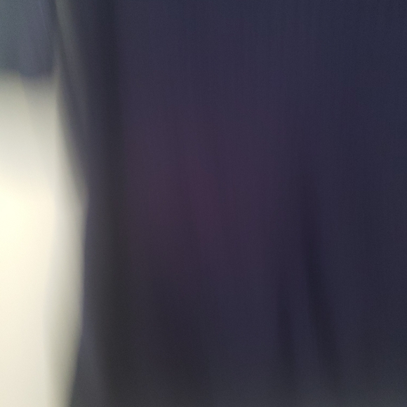 EUC Daisy Fuentes Navy Blue Tunic Sweater Dress XL Knit - Picture 3 of 6